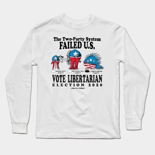 Vote Libertarian Party 2020 Long Sleeve T-Shirt